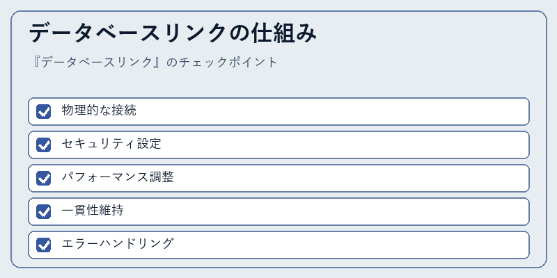 データベースリンクの仕組み
