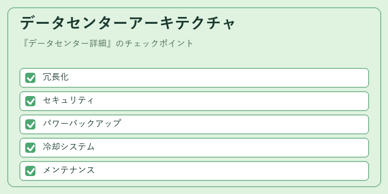 データセンターアーキテクチャ