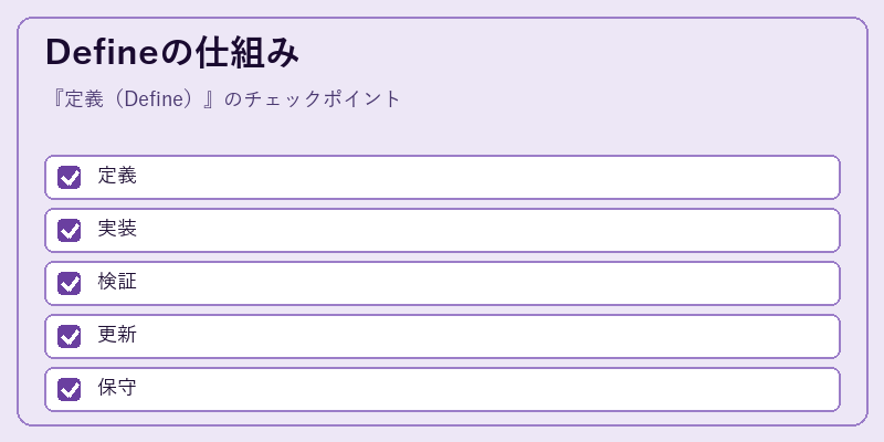 Defineの仕組み
