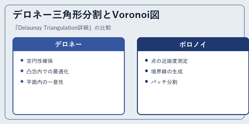 デロネー三角形分割とVoronoi図