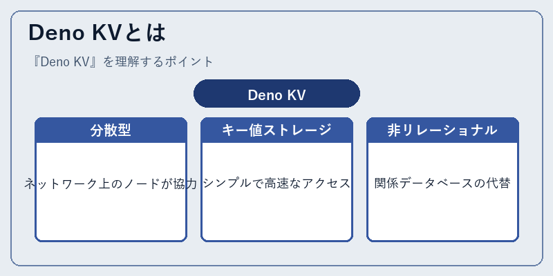 Deno KVとは