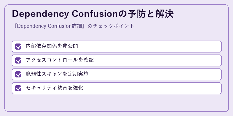 Dependency Confusionの予防と解決