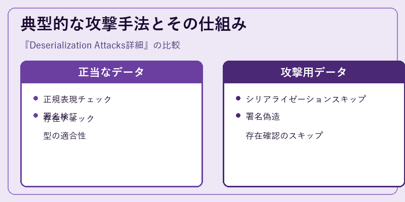 典型的な攻撃手法とその仕組み