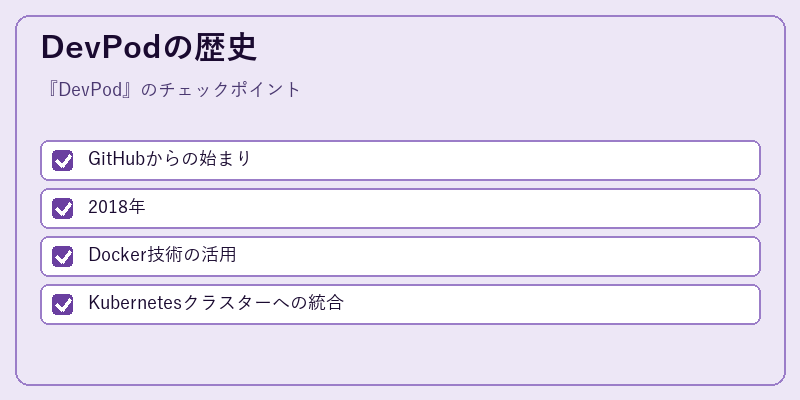 DevPodの歴史