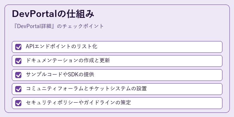 DevPortalの仕組み