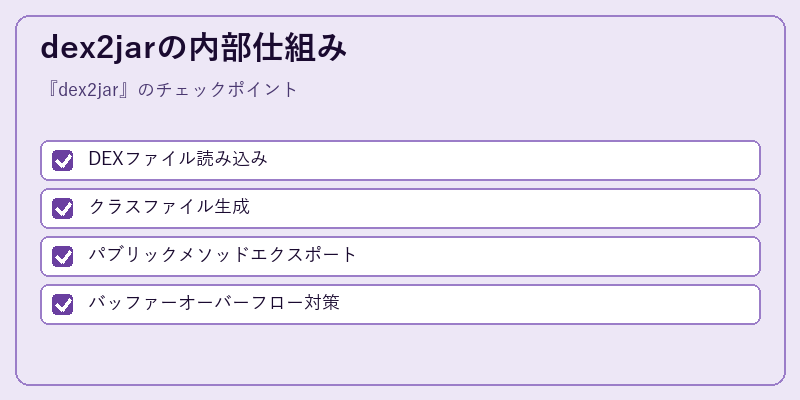 dex2jarの内部仕組み
