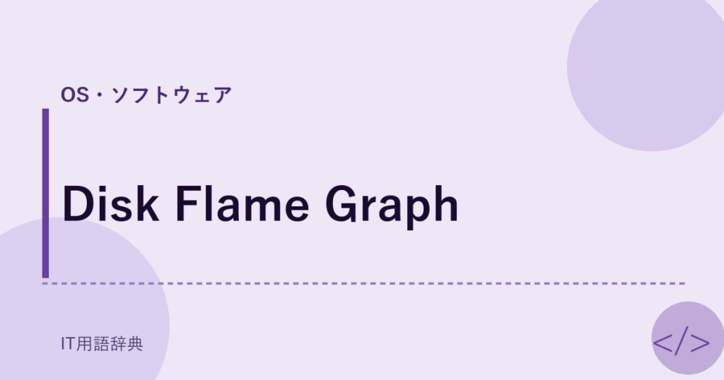 Disk Flame Graph アイキャッチ