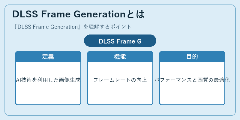 DLSS Frame Generationとは