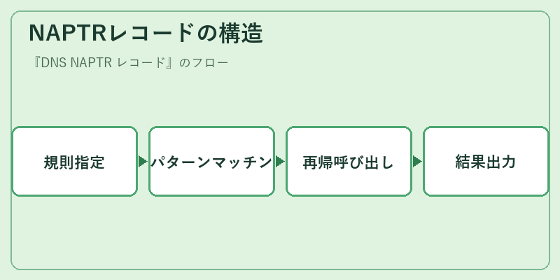NAPTRレコードの構造