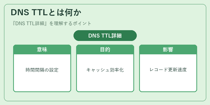DNS TTLとは何か