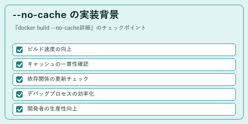 --no-cache の実装背景