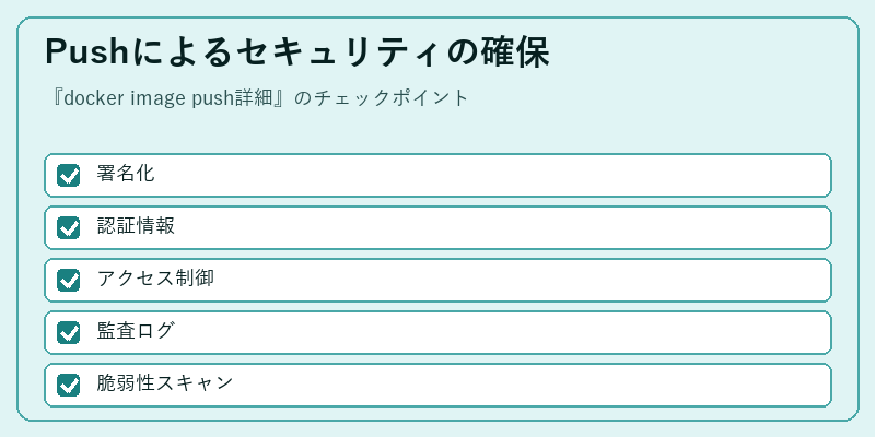 Pushによるセキュリティの確保