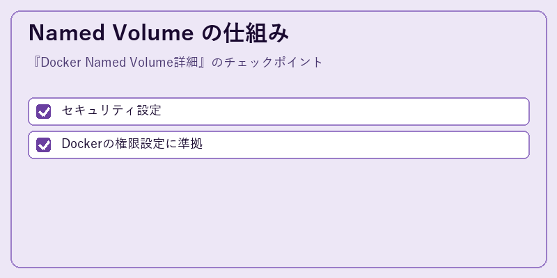 Named Volume の仕組み