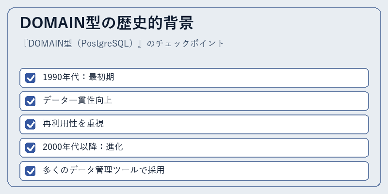 DOMAIN型の歴史的背景