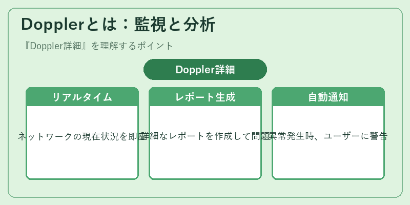 Dopplerとは：監視と分析