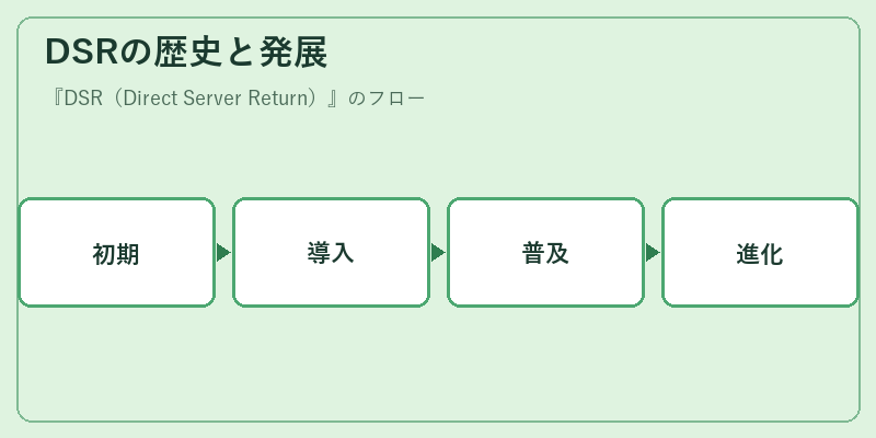 DSRの歴史と発展