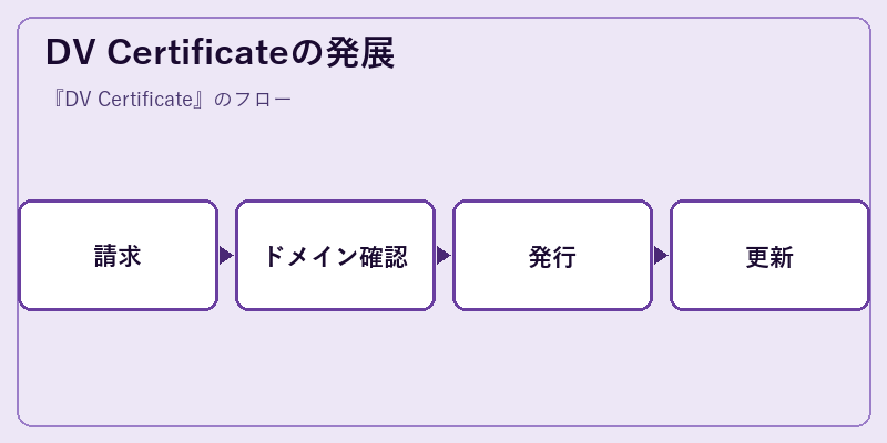 DV Certificateの発展