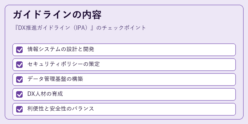 ガイドラインの内容