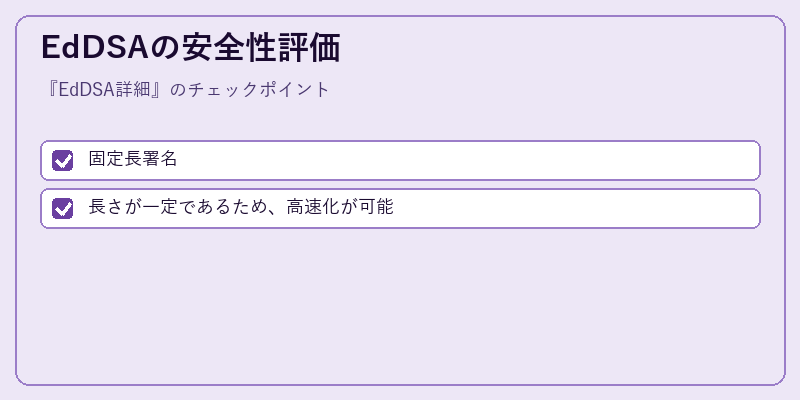 EdDSAの安全性評価