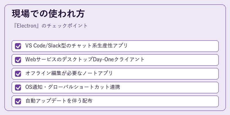 現場での使われ方
