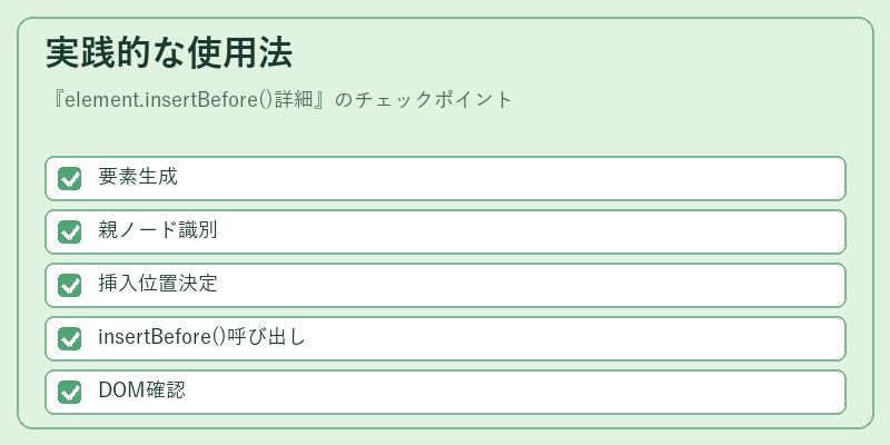 実践的な使用法
