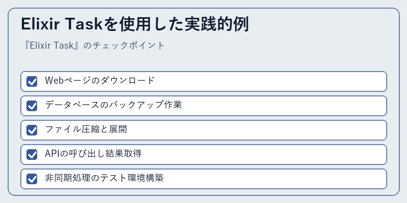 Elixir Taskを使用した実践的例