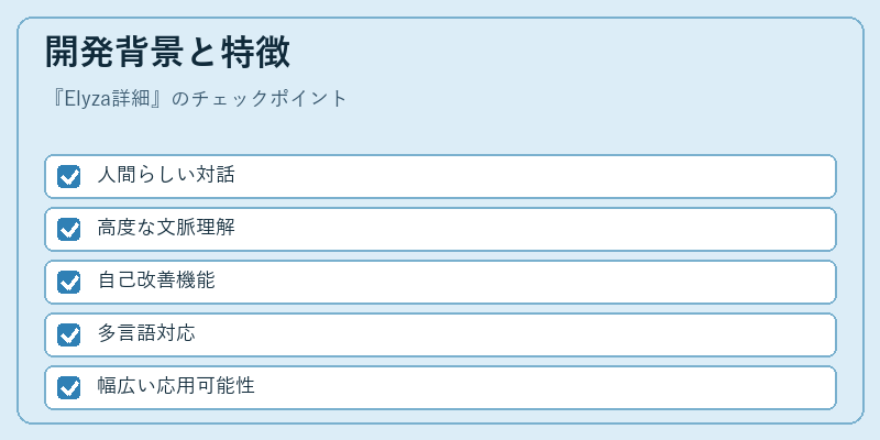 開発背景と特徴