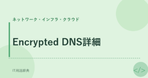 Encrypted DNS詳細 アイキャッチ