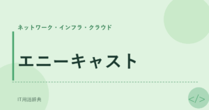エニーキャスト アイキャッチ