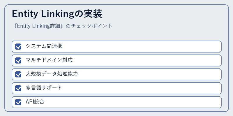 Entity Linkingの実装