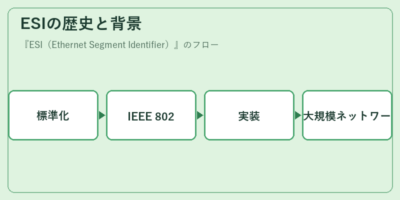 ESIの歴史と背景