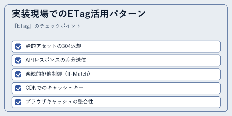 実装現場でのETag活用パターン