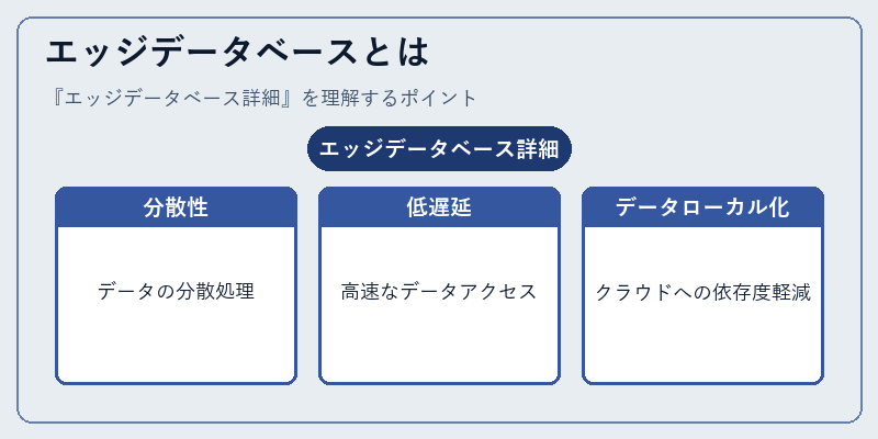 エッジデータベースとは