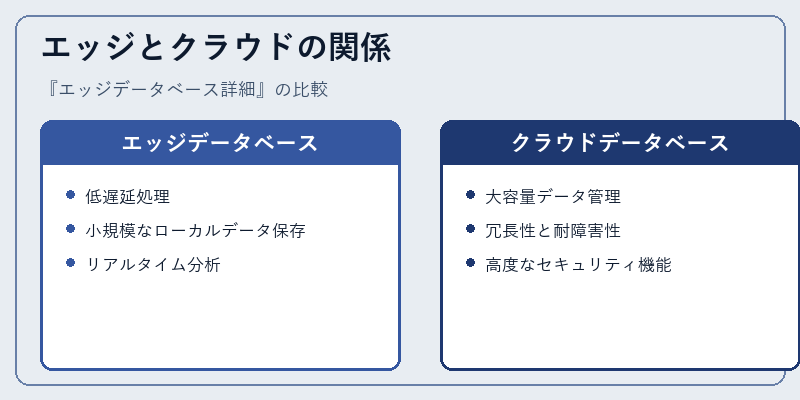 エッジとクラウドの関係