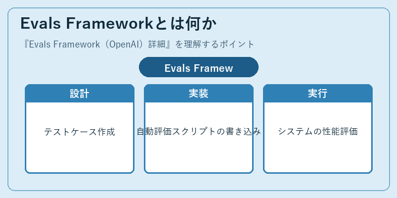 Evals Frameworkとは何か