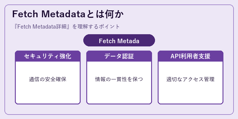 Fetch Metadataとは何か