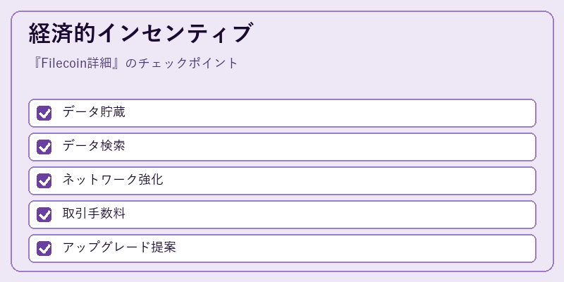 経済的インセンティブ