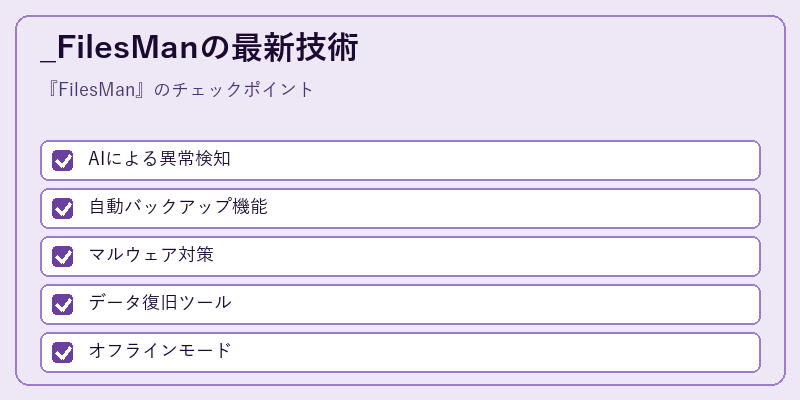 _FilesManの最新技術