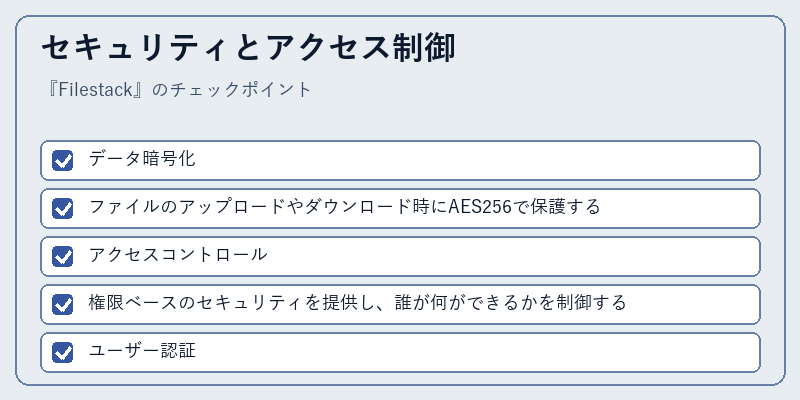 セキュリティとアクセス制御