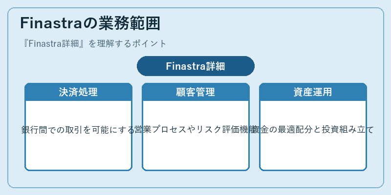 Finastraの業務範囲
