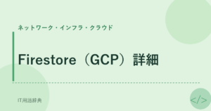 Firestore（GCP）詳細 アイキャッチ