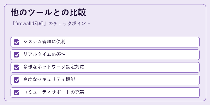 他のツールとの比較