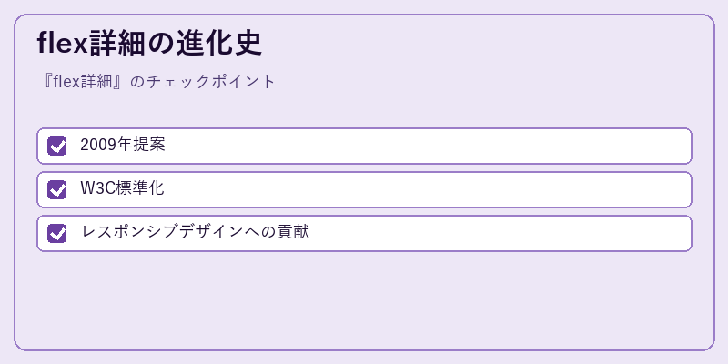 flex詳細の進化史