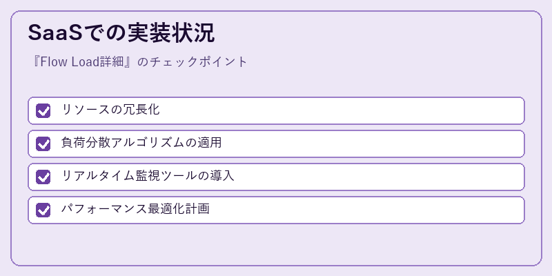 SaaSでの実装状況