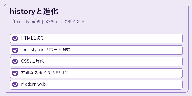 historyと進化