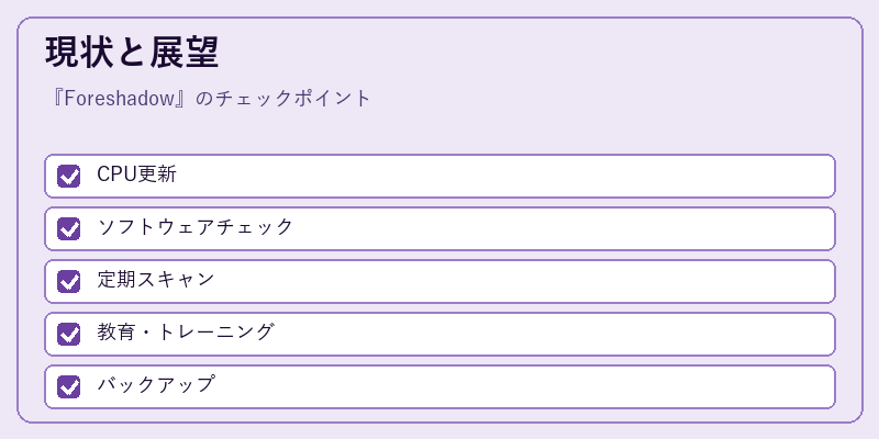 現状と展望