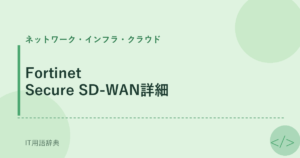 Fortinet Secure SD-WAN詳細 アイキャッチ