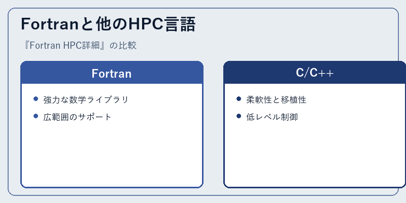 Fortranと他のHPC言語