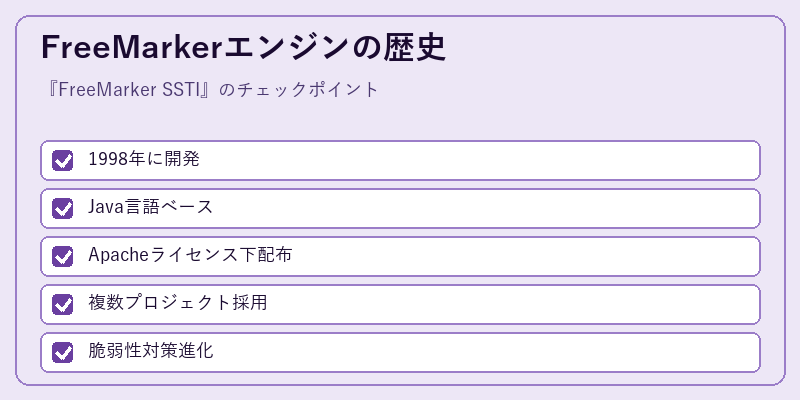 FreeMarkerエンジンの歴史