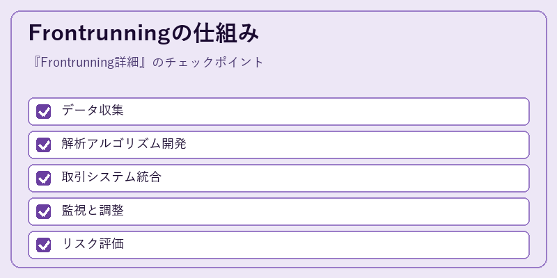 Frontrunningの仕組み